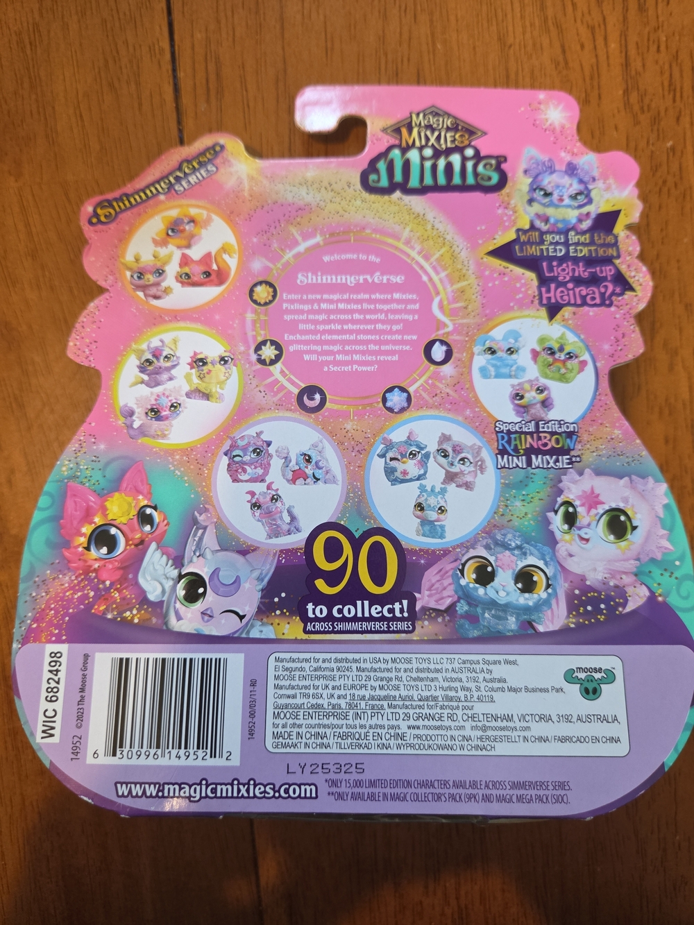 Magic Mixies Minis Shimmervese 4-Pack - Purple, Pink, Orange - Picture 6 of 7